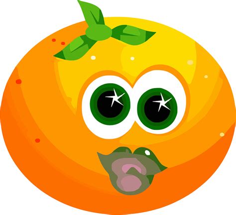 Fruits Visage Orange · Images Vectorielles Gratuites Sur Pixabay