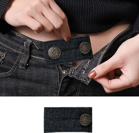 Amazon Com Haodila 3 Pcs Denim Waist Extender Waist Extender Button