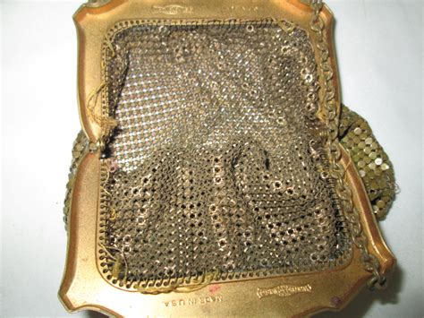 Gold Vintage Whiting And Davis Purse Paul Smith
