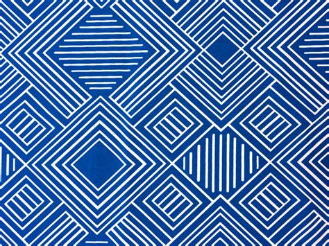 Outdoor Spun Polyester Canvas With Geometric Print Bandj Fabrics