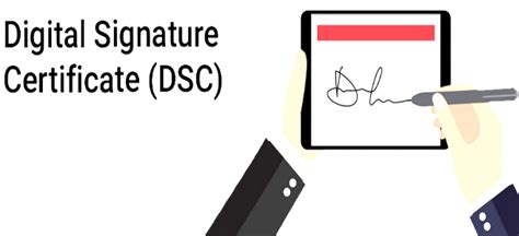 Digital Signature Dsc Certificate Dsc Registration Online Udyam