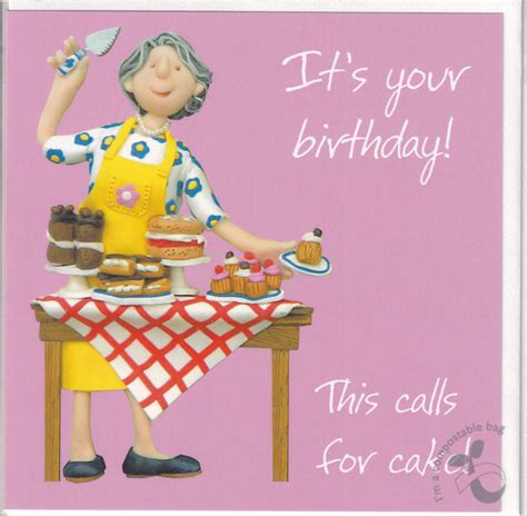 Its Your Birthday This Calls For Cake Birthday Card Holy Mackerel All Greeting Cards