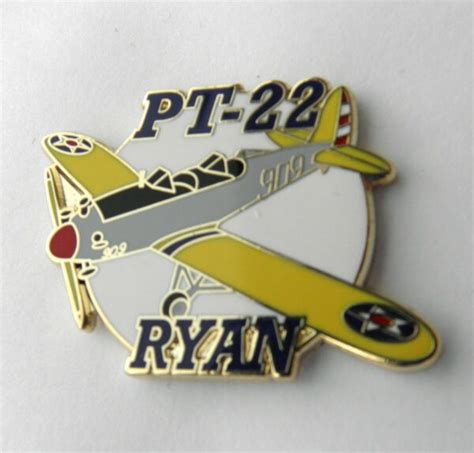 Ryan Pt 22 Recruit Army Air Force Training Aircraft Lapel Pin Badge 15