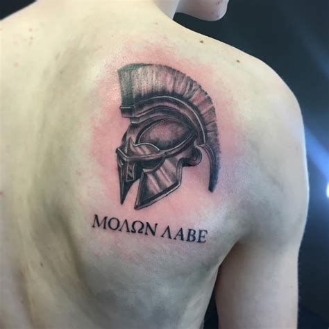 101 Amazing Spartan Helmet Tattoo Ideas You Need To See Outsons