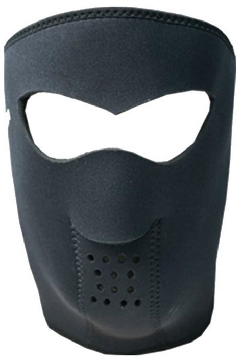 Demon Neoprene Head Guard Ds5107 Skisnowboard Face Mask Xl Black
