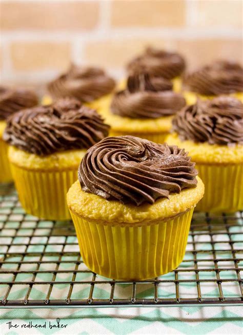 These boston cream pie cupcakes are to die for! Boston Cream Cupcakes Recipe by The Redhead Baker