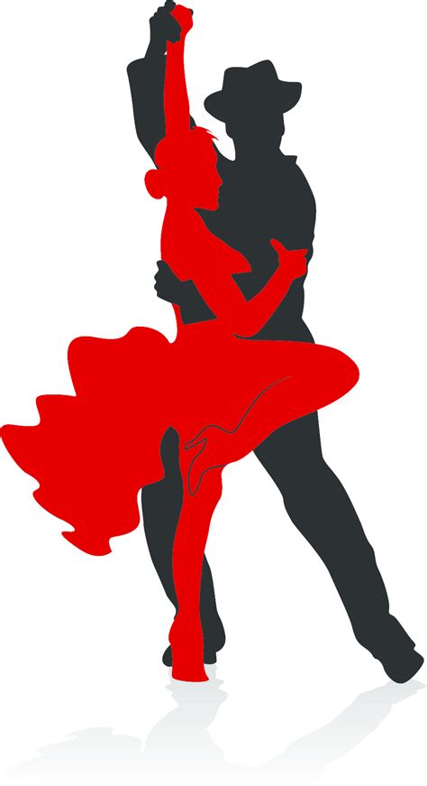 Ballroom Dance Tango Silhouette Dance Png Download 9491745 Free
