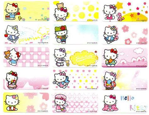 Watch the video till the end to get free kitty in freefire. Medium Hello Kitty (Ver2) Name Stickers - StickerPrint.sg