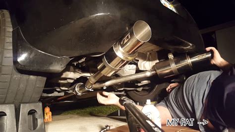 350z Install Z1 Motorsports Dual Exhaust Youtube