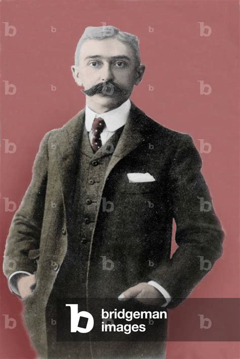 Portrait Of Baron Pierre De Coubertin 1863 1937 Renovator Of The