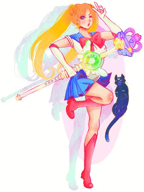 Rif Rif Art Luna Sailor Moon Sailor Moon Bishoujo Senshi Sailor Moon Animated Animated