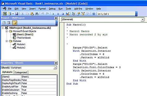 Visual Basic For Excel Tutorial Gbdad