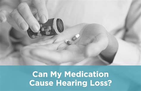 Can My Medications Cause Hearing Loss New York Hearing Doctors
