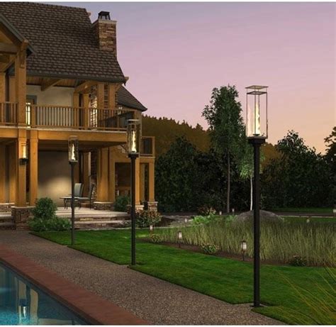 Look for solar lights with an internal sensing feature that automatically turns on the lights when the sun sets. Contemporary outdoor post lighting - 10 reasons to Add Brightness to Your Outdoors | Warisan ...