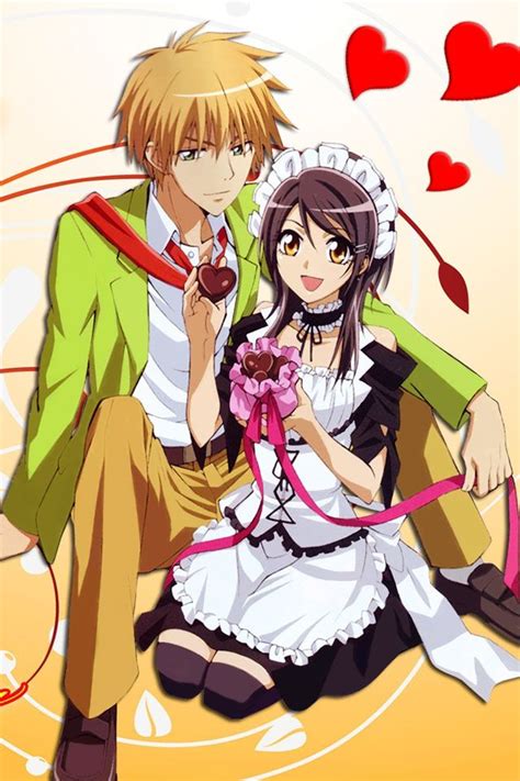 Day 8 Favourite Anime Couple Usui And Misaki From Kaichou Wa Maid Sama