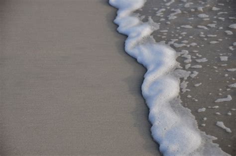 Ocean Foam Tide Beach Sand