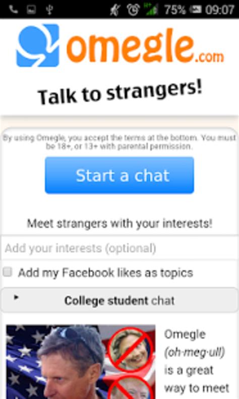 Omegle For Android Download