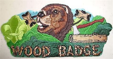 Boy Scouts Of America Bsa Wood Badge Critter Patch Beaver Patrol Emblem