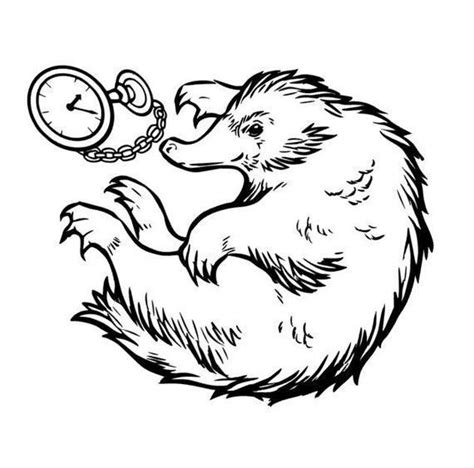 Niffer Stencil Harry Potter Creatures Coloring Pages