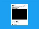 Free Twitter Post Mockup (2019) for Blank Twitter Profile Template ...