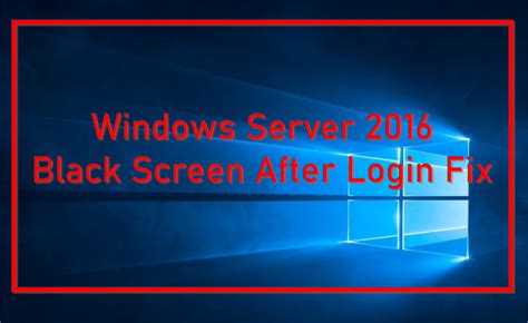 How To Fix Black Screen After Windows Logo