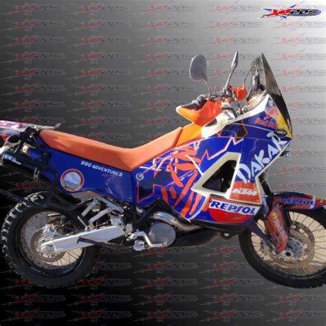 KTM 990 Adventure Graphics Kit 1 Performance Decals Signage