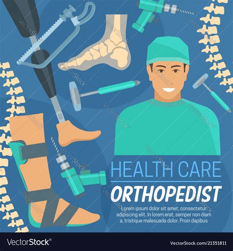 Orthopedic Poster Orthopedist And Prosthetic Items
