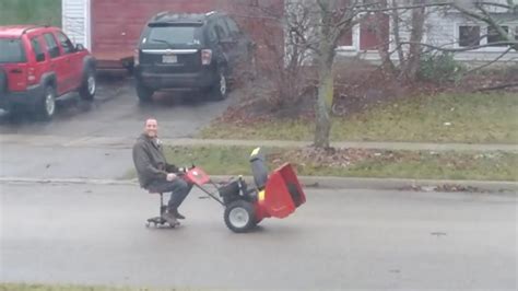 Riding Snowblower Youtube