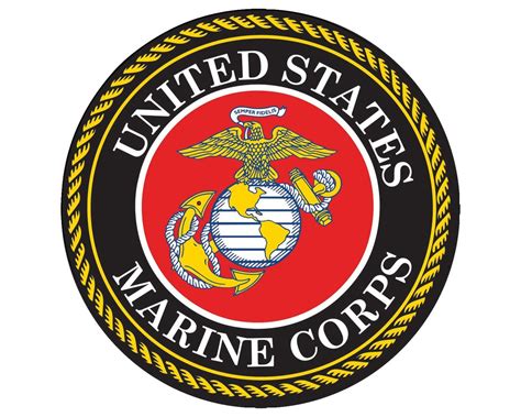 united states marine corps seal usmc emblem round vinyl decal sticker for cars trucks laptops