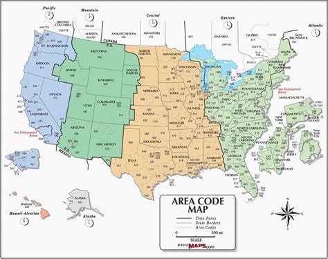 Printable Us Map With State Names And Time Zones