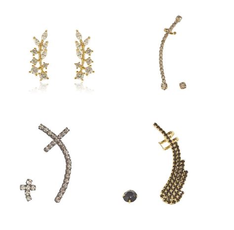 Vicenza Acessorios Tendencia Brincos Ear Cuff