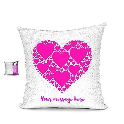Bluevstudio Personalized Valentines Day Pink Heart