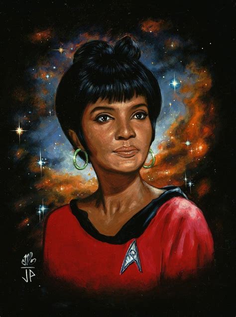 Woman Of Star Trek Uhura By Melanarus On Deviantart Star Trek Art