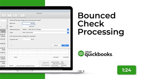 To void a check from a closed / prior period: Bounced Check Processing | New in QuickBooks Desktop Mac ...