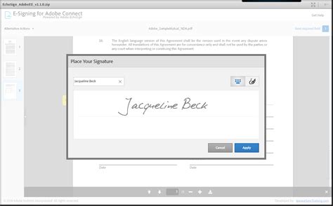 Electronic Signatures With Adobe Echosign Now Available Within Adobe