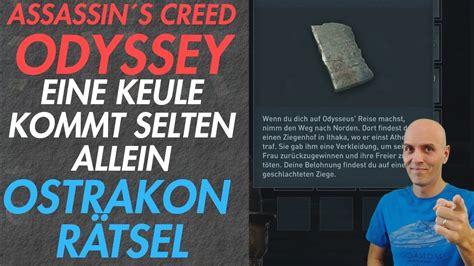 Assassins Creed Odyssey Eine Keule Kommt Selten Allein Ostrakon