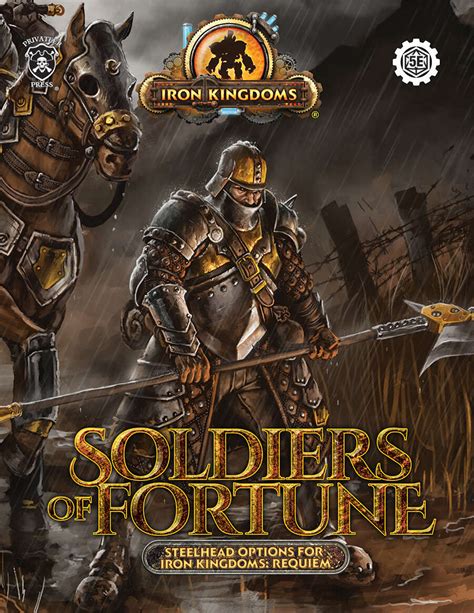 Soldiers Of Fortune Privateer Press Iron Kingdoms Requiem
