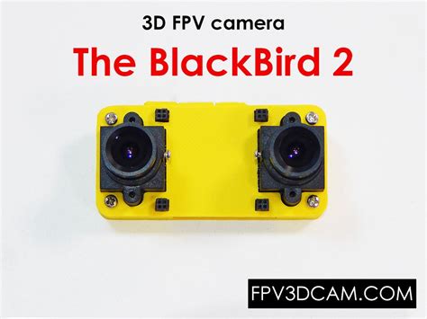 The Blackbird 2 Stereo Camera Black Bird Fpv
