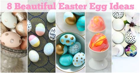 8 Beautifully Decorated Easter Eggs Celebrations At Home