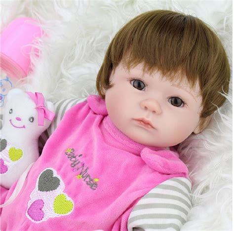 bebe reborn menina boneca reborn realista 40 cm r 419 70 em mercado livre