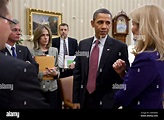 President Barack Obama and Prime Minister Helle Thorning-Schmidt of ...