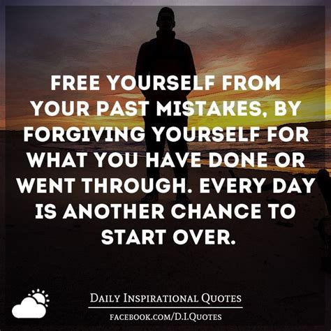 Free Yourself From Your Past Mistakes By Forgiving Yourself For