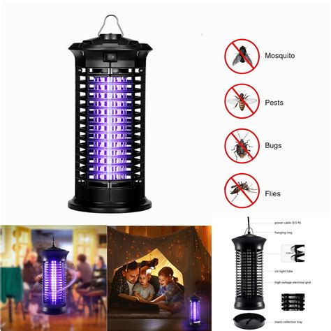 Electric Bug Zapper Powerful Insect Killer Mosquito Zappers Mosquito