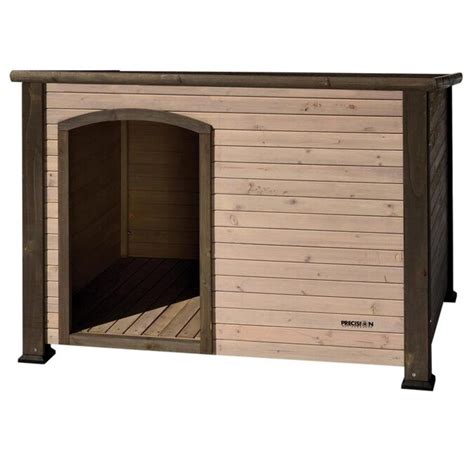 Petmate Precision Extreme Outback Outdoor Large Log Wood Cabin Dog