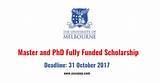 Photos of University Of Melbourne Phd Scholarships