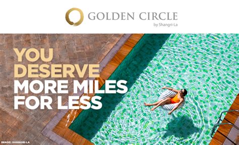 Shangri La Golden Circle 25 Points To Miles Conversion Bonus Through