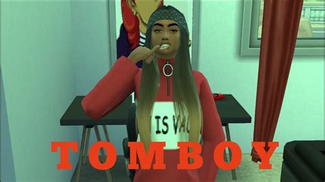 The Sims 4 Create A Sim Tomboy Cc List And Sim Download Youtube