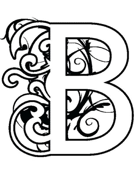 Illuminated Letters Coloring Pages Sketch Coloring Page