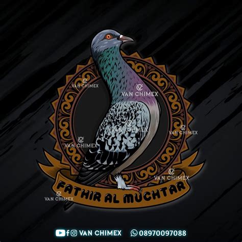 Logo Merpati Pigeon Burung Desain