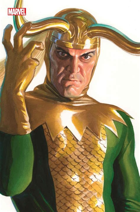 Thor 33 Alex Ross Timeless Loki Virgin Var Smallville Comics